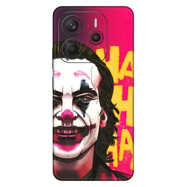 Xiaomi Redmi Phone Skins (All Models) - Joker Evil Laugh - 3D Embossed Finish (L-97) Redmi Note 14 5G