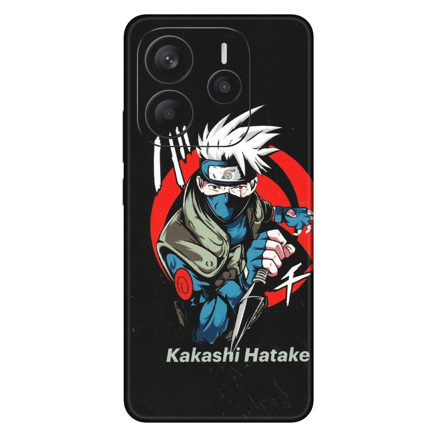Xiaomi Redmi Phone Skins (All Models) - Naruto Kakashi Hatake Killer - Matte Finish (M-114) Redmi Note 14 5G