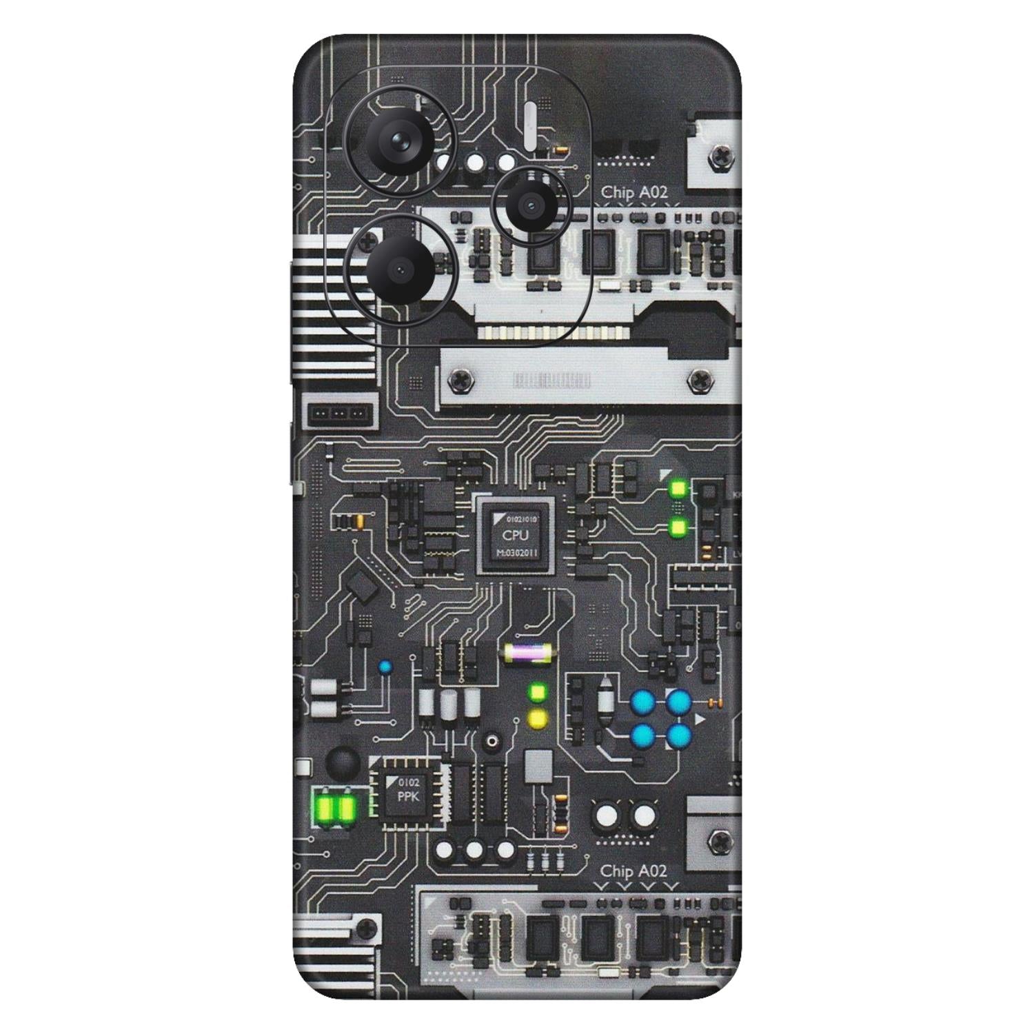 Xiaomi Redmi Phone Skins (All Models) - Motherboard Internals - Matte Finish (M-135) Redmi Note 14 5G