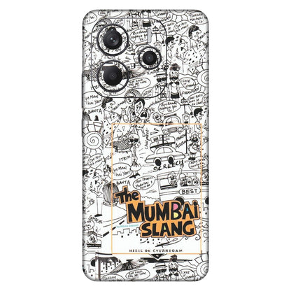 Xiaomi Redmi Phone Skins (All Models) - The Mumbai Slang - Matte Finish (M-142) Redmi Note 14 5G