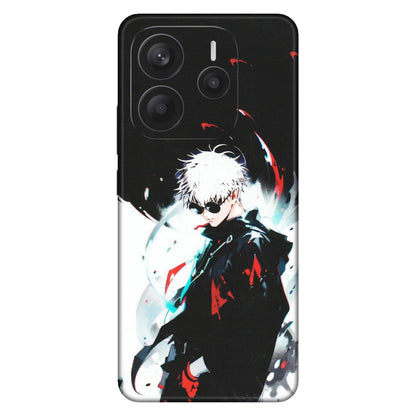 Xiaomi Redmi Phone Skins (All Models) - Gojo Powerful Charater Kaisen Anime - Matte Finish (M-144) Redmi Note 14 5G
