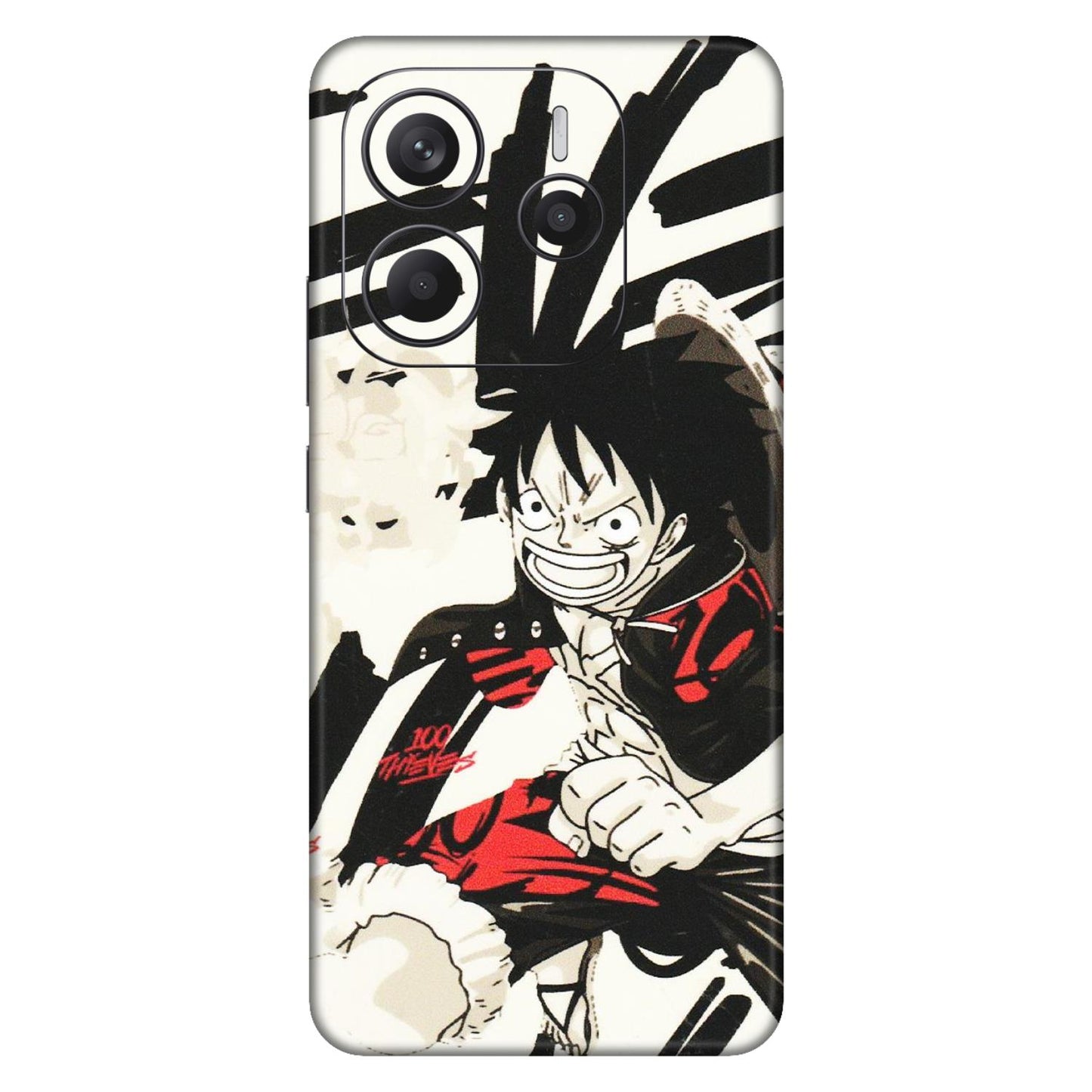 Xiaomi Redmi Phone Skins (All Models) - Monkey D.Luffy Manga Anime - Matte Finish (M-145) Redmi Note 14 5G