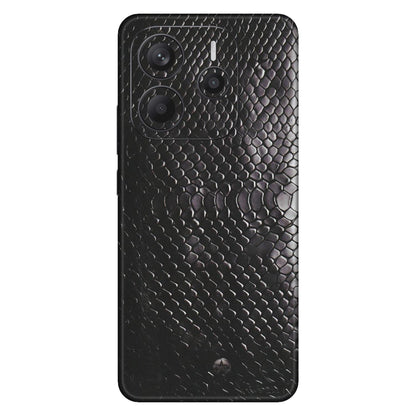 Xiaomi Redmi Phone Skins (All Models) - Black Snack Leather - Matte Finish (M-147) Redmi Note 14 5G