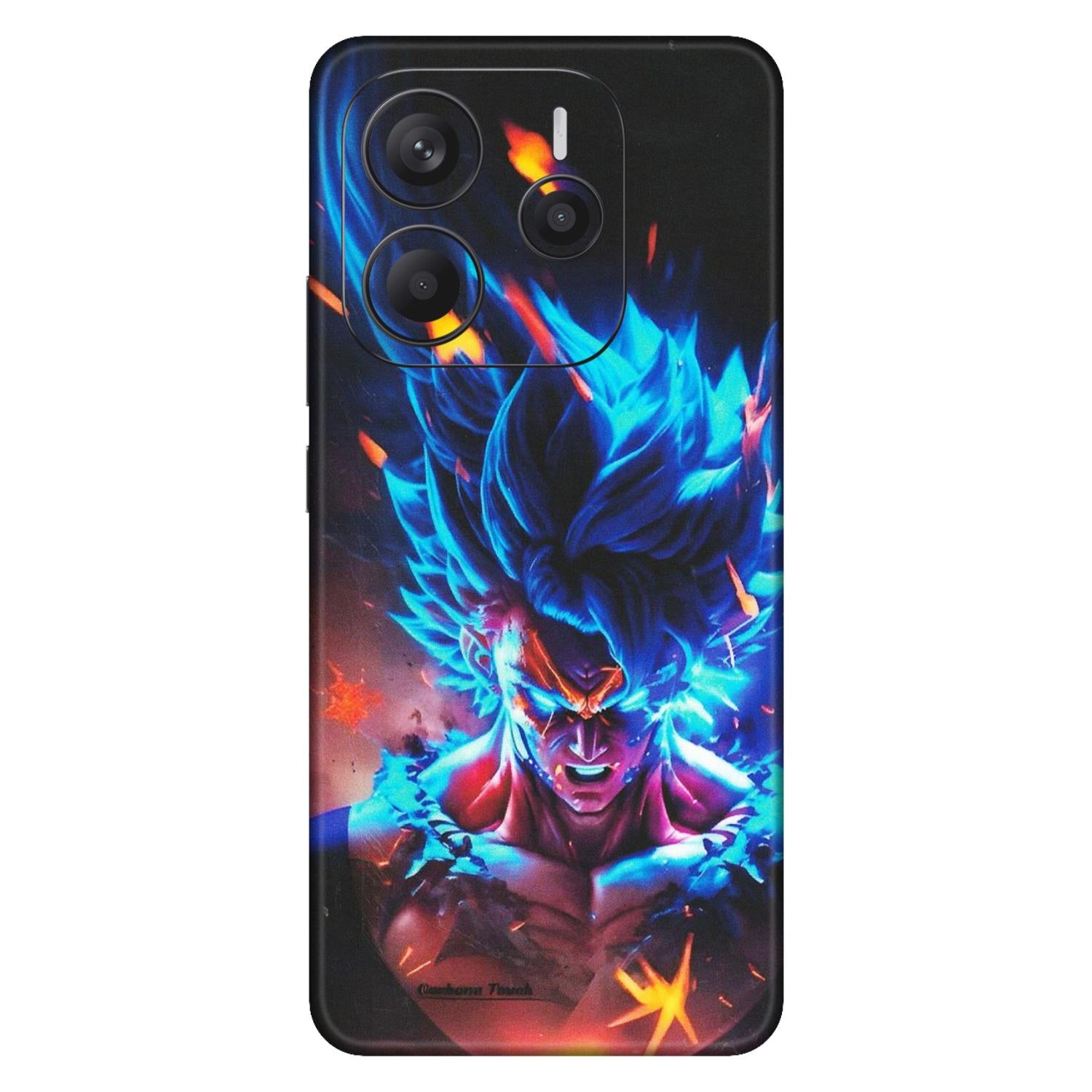 Xiaomi Redmi Phone Skins (All Models) - Angry Goku Dragon Ball Anime - Matte Finish (M-150) Redmi Note 14 5G