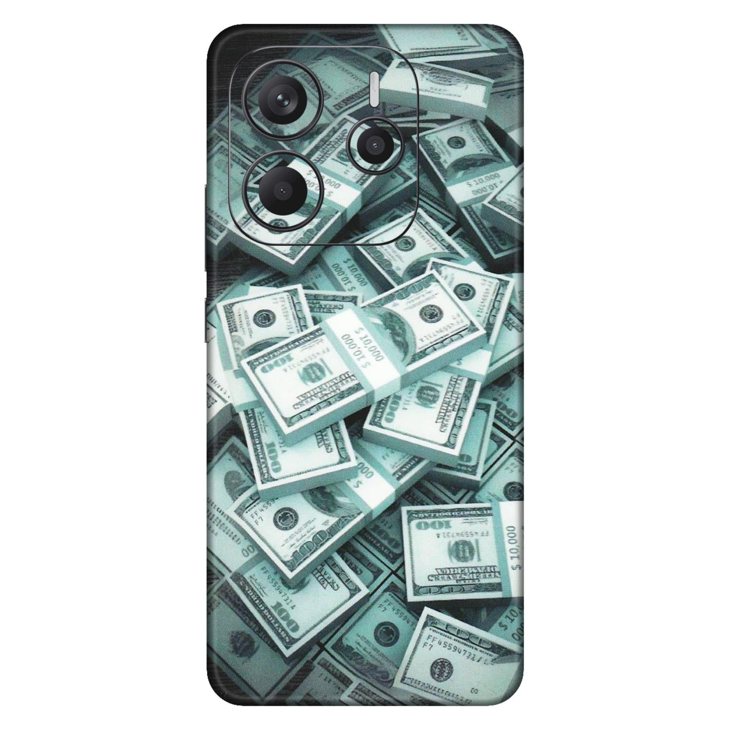 Xiaomi Redmi Phone Skins (All Models) - Hundred Dollar Bill - Matte Finish (M-162) Redmi Note 14 5G