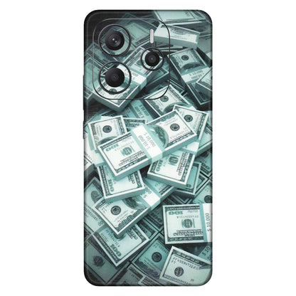 Xiaomi Redmi Phone Skins (All Models) - Hundred Dollar Bill - Matte Finish (M-162) Redmi Note 14 5G
