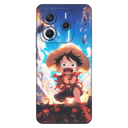 Xiaomi Redmi Phone Skins (All Models) - Toon One Piece Cute Character - Matte Finish (M-35) Redmi Note 14 5G