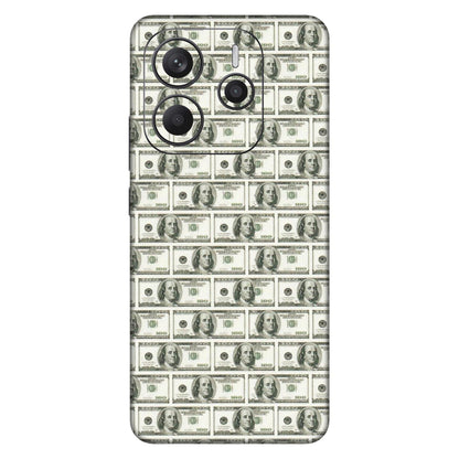 Xiaomi Redmi Phone Skins (All Models) - I Love Dollars - Matte Finish (M-40) Redmi Note 14 5G