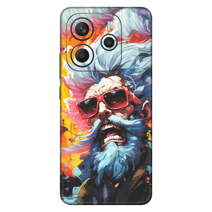 Xiaomi Redmi Phone Skins (All Models) - Daddy Cool Character - Matte Finish (M-43) Redmi Note 14 5G