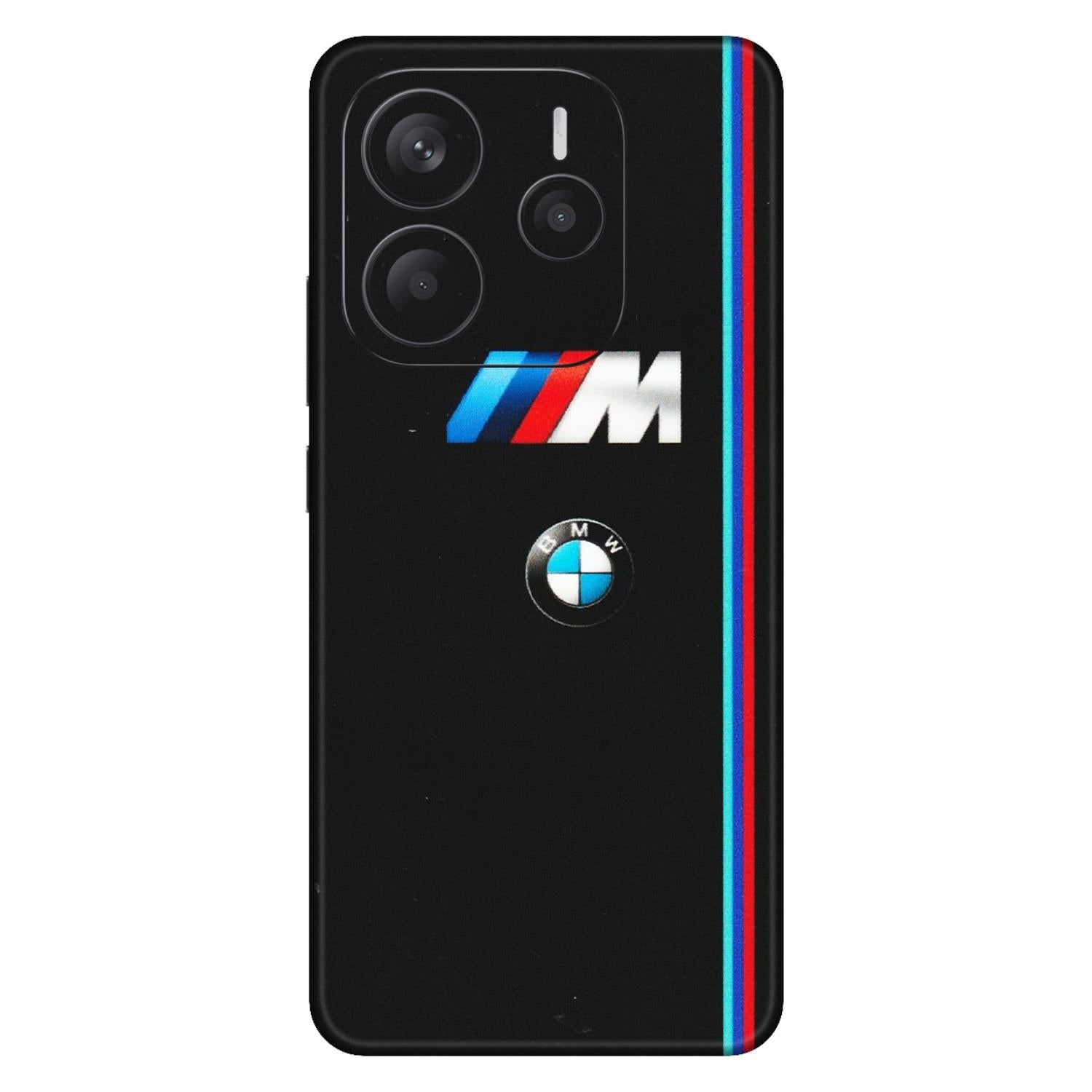 Xiaomi Redmi Phone Skins (All Models) - Styling With Black BMW - Matte Finish (M-74) Redmi Note 14 5G
