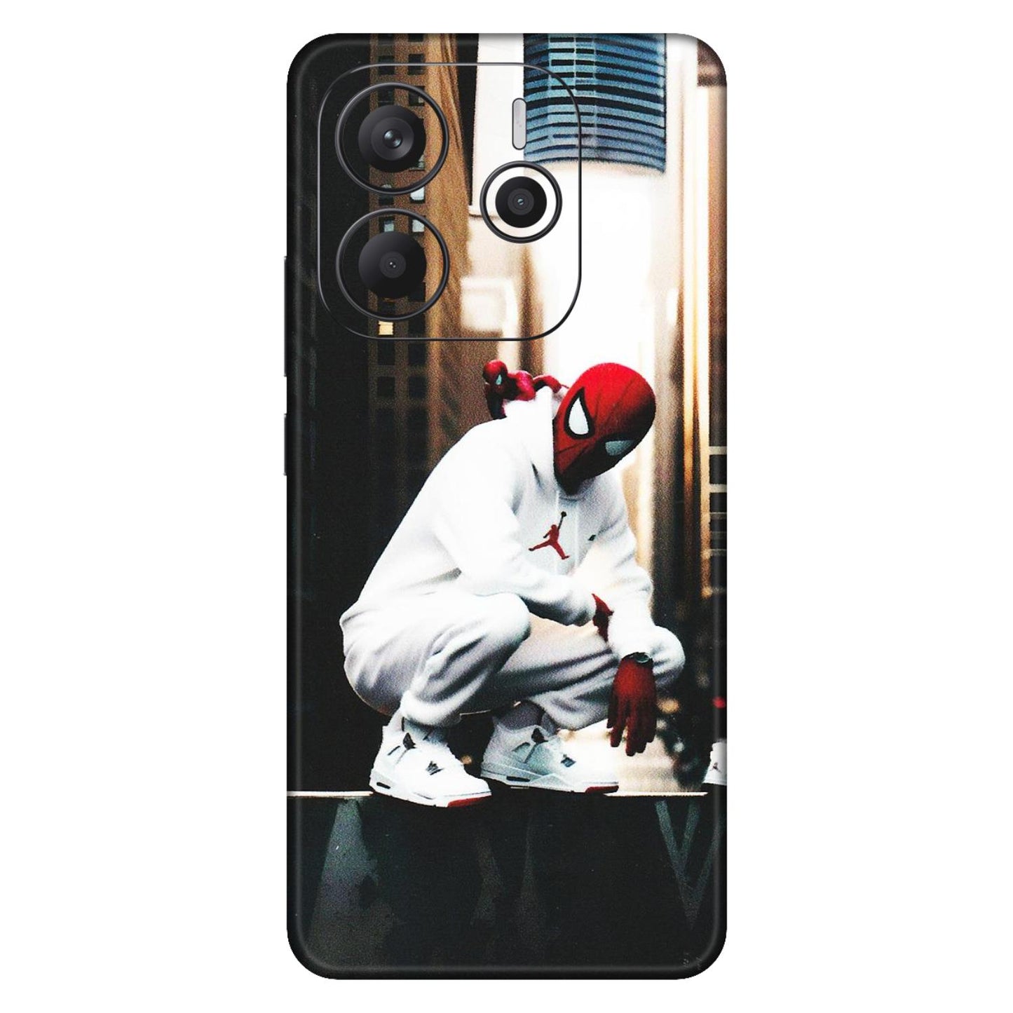 Xiaomi Redmi Phone Skins (All Models) - Sportsman Spider Man - Matte Finish (M-94) Redmi Note 14 5G