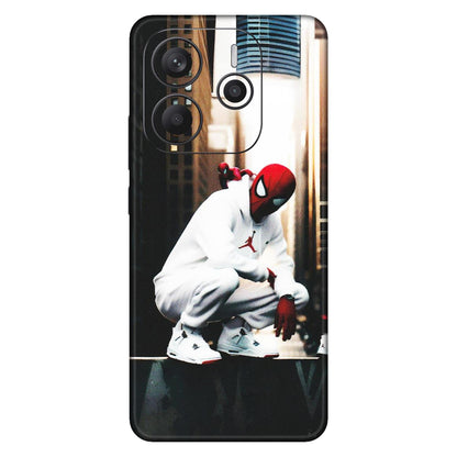 Xiaomi Redmi Phone Skins (All Models) - Sportsman Spider Man - Matte Finish (M-94) Redmi Note 14 5G