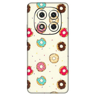 Xiaomi Redmi Phone Skins (All Models) - Mini Donuts Doodle Art - 3D Embossed Finish (L-122) Redmi Note 14 Pro 5G