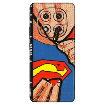 Xiaomi Redmi Phone Skins (All Models) - Superman Sutta - 3D Embossed Finish (L-130) Redmi Note 14 Pro 5G