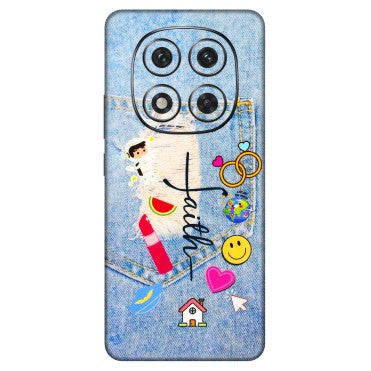 Xiaomi Redmi Phone Skins (All Models) - Denim Jeans Pocket - 3D Embossed Finish (L-134) Redmi Note 14 Pro 5G