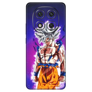 Xiaomi Redmi Phone Skins (All Models) - Goku Purple Anime - 3D Embossed Finish (L-147) Redmi Note 14 Pro 5G