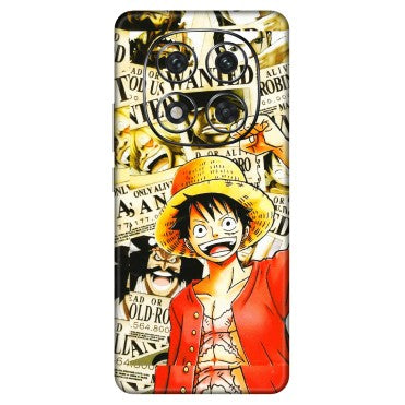 Xiaomi Redmi Phone Skins (All Models) - Luffy Anime - 3D Embossed Finish (L-177) Redmi Note 14 Pro 5G