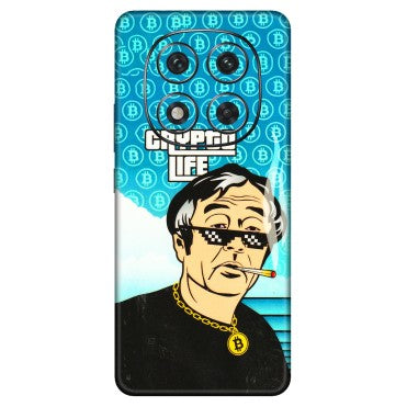 Xiaomi Redmi Phone Skins (All Models) - Crypto Thug Life - 3D Embossed Finish (L-179) Redmi Note 14 Pro 5G