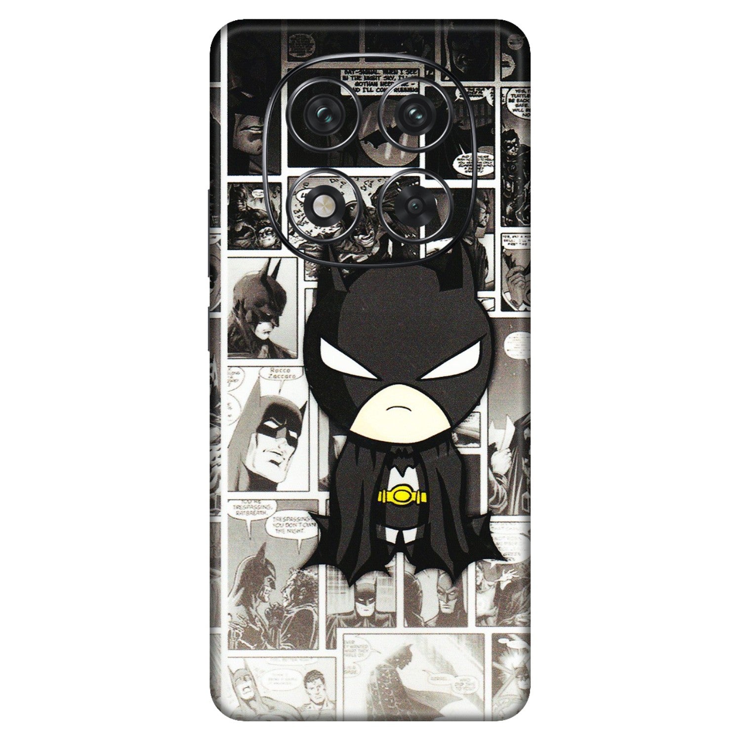 Xiaomi Redmi Phone Skins (All Models) - Toon Batman - 3D Embossed Finish (L-182) Redmi Note 14 Pro 5G