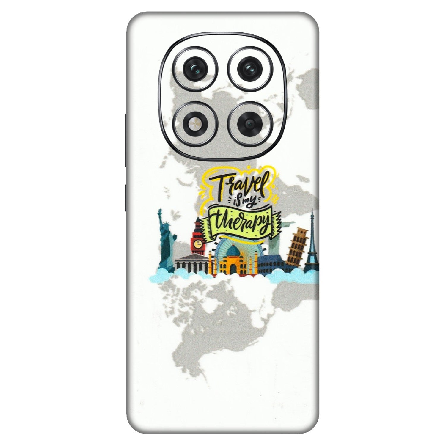 Xiaomi Redmi Phone Skins (All Models) - Travel Therapy - 3D Embossed Finish (L-199) Redmi Note 14 Pro 5G