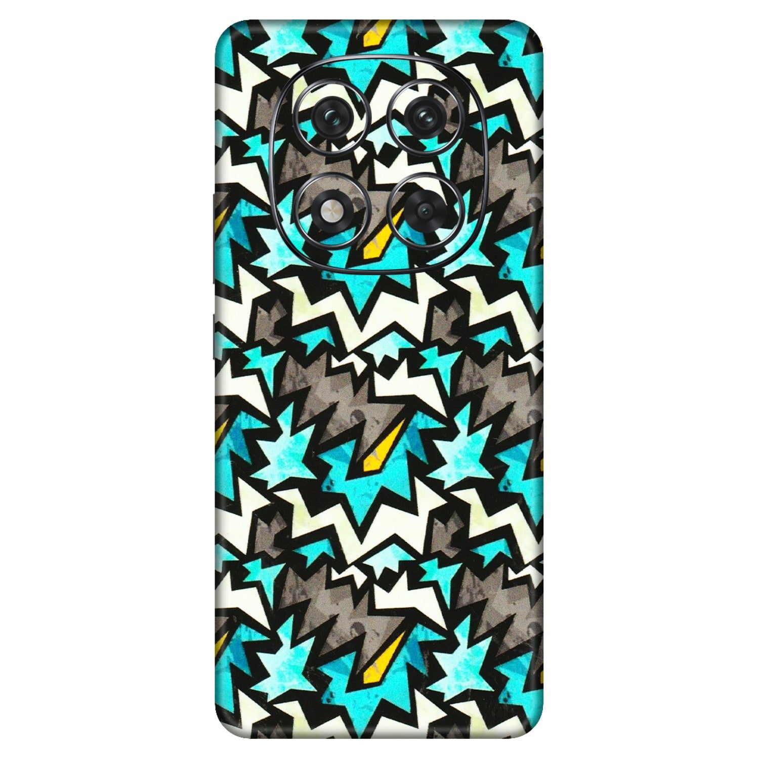Xiaomi Redmi Phone Skins (All Models) - Funky Zig Zag - 3D Embossed Finish (L-223) Redmi Note 14 Pro 5G