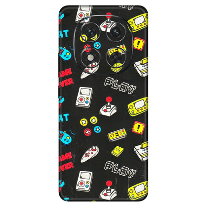 Xiaomi Redmi Phone Skins (All Models) - Gaming Doodles - 3D Embossed Finish (L-224) Redmi Note 14 Pro 5G