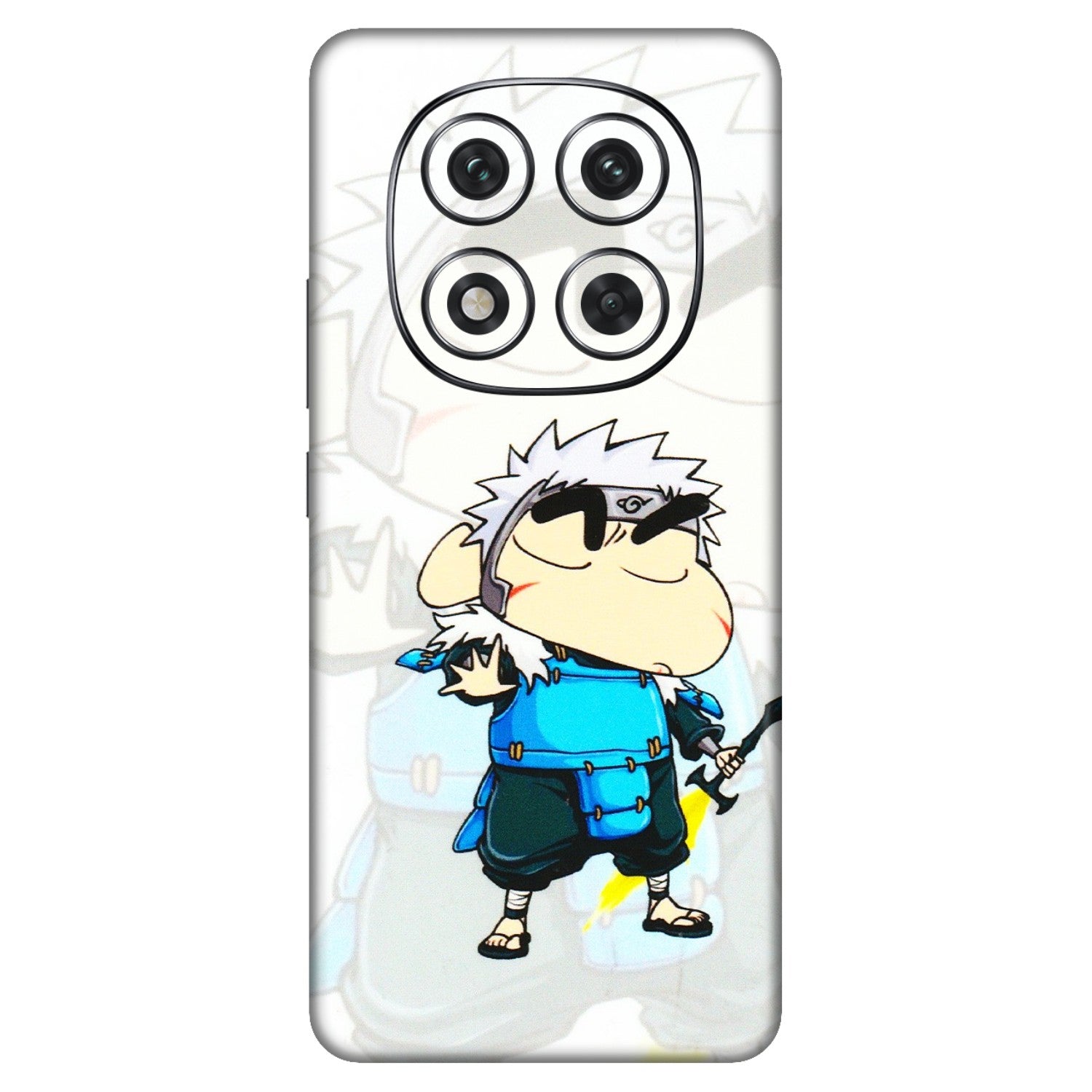 Xiaomi Redmi Phone Skins (All Models) - Angry Young Shinchan - 3D Embossed Finish (L-226) Redmi Note 14 Pro 5G