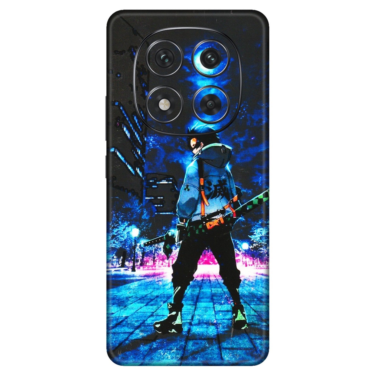 Xiaomi Redmi Phone Skins (All Models) - Demon Slayer Sword - 3D Embossed Finish (L-247) Redmi Note 14 Pro 5G