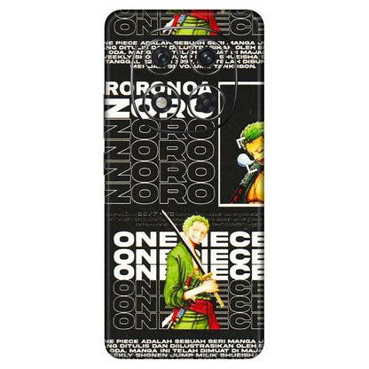 Xiaomi Redmi Phone Skins (All Models) - One Piece Zoro - 3D Embossed Finish (L-250) Redmi Note 14 Pro 5G