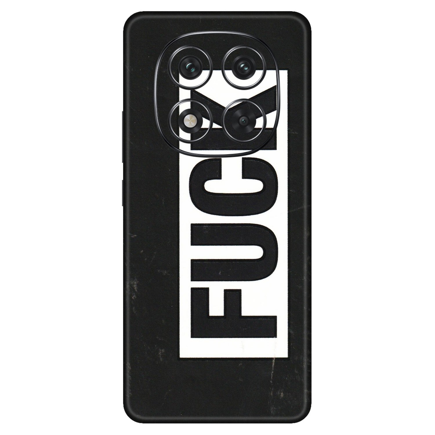Xiaomi Redmi Phone Skins (All Models) - The F Word - 3D Embossed Finish (L-255) Redmi Note 14 Pro 5G