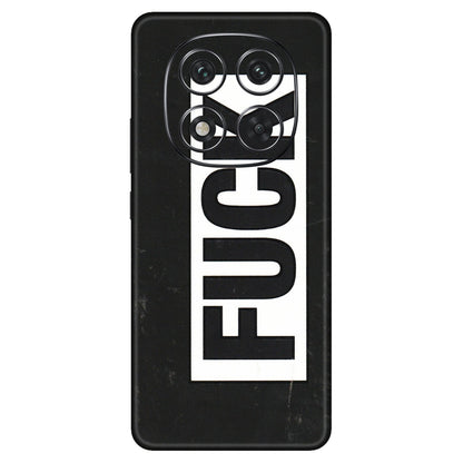 Xiaomi Redmi Phone Skins (All Models) - The F Word - 3D Embossed Finish (L-255) Redmi Note 14 Pro 5G