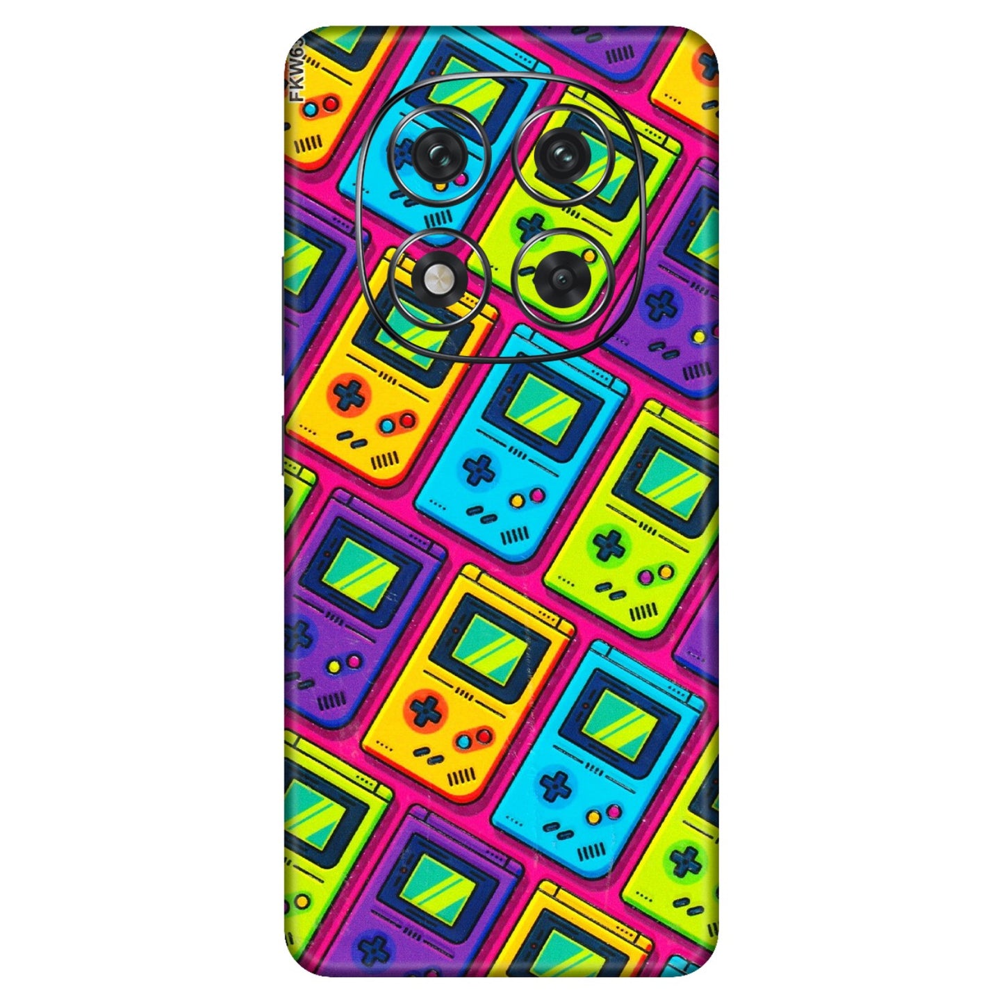 Xiaomi Redmi Phone Skins (All Models) - Gameboy Colourful - 3D Embossed Finish (L-266) Redmi Note 14 Pro 5G