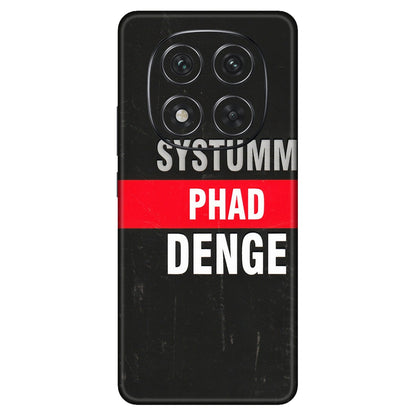 Xiaomi Redmi Phone Skins (All Models) - Systumm Phad Denge - 3D Embossed Finish (L-278) Redmi Note 14 Pro 5G