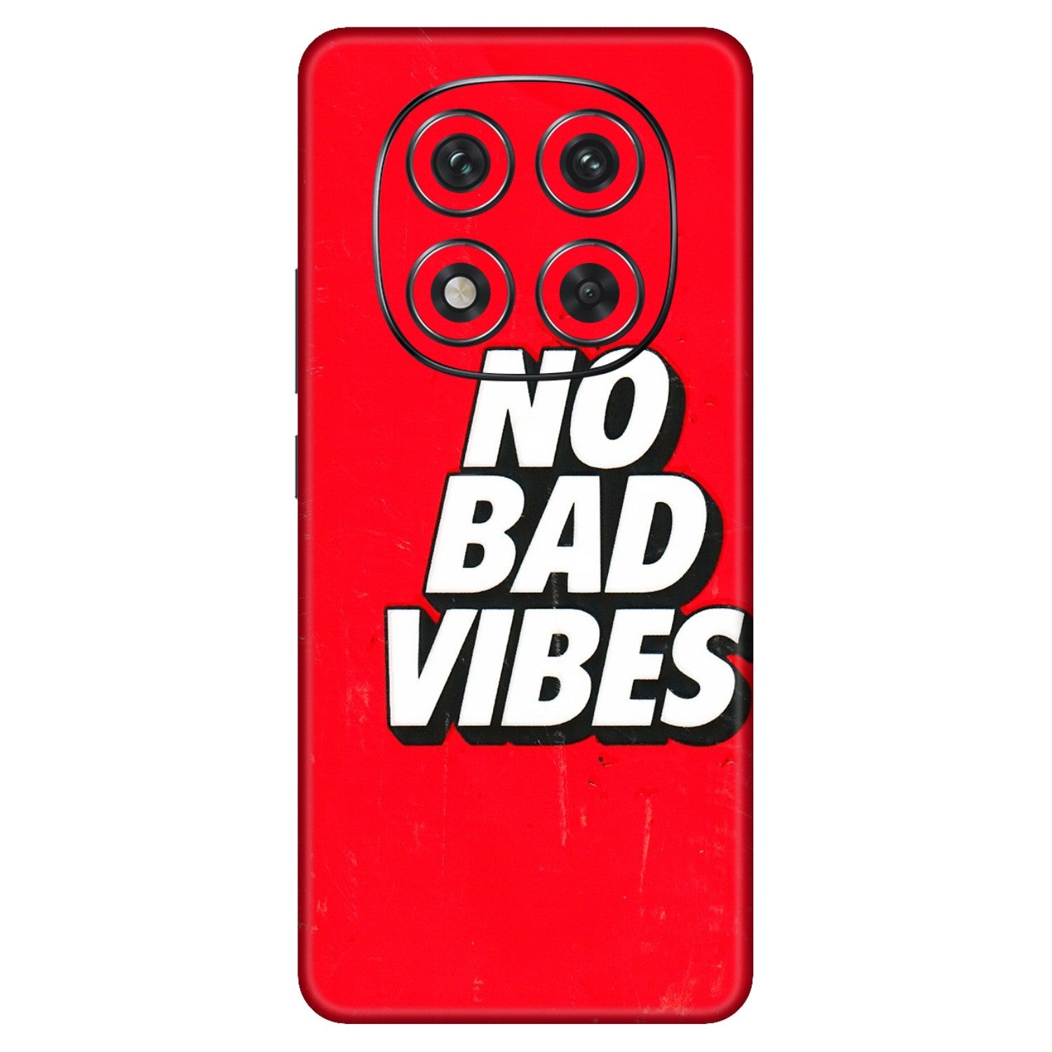 Xiaomi Redmi Phone Skins (All Models) - No Bad Vibes - 3D Embossed Finish (L-280) Redmi Note 14 Pro 5G