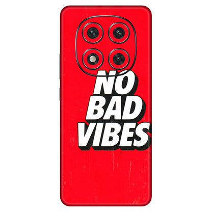 Xiaomi Redmi Phone Skins (All Models) - No Bad Vibes - 3D Embossed Finish (L-280) Redmi Note 14 Pro 5G