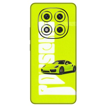 Xiaomi Redmi Phone Skins (All Models) - Lime Green Porche - 3D Embossed Finish (L-30) Redmi Note 14 Pro 5G