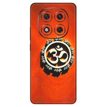 Xiaomi Redmi Phone Skins (All Models) - Aum Shiv Orange - 3D Embossed Finish (L-32) Redmi Note 14 Pro 5G