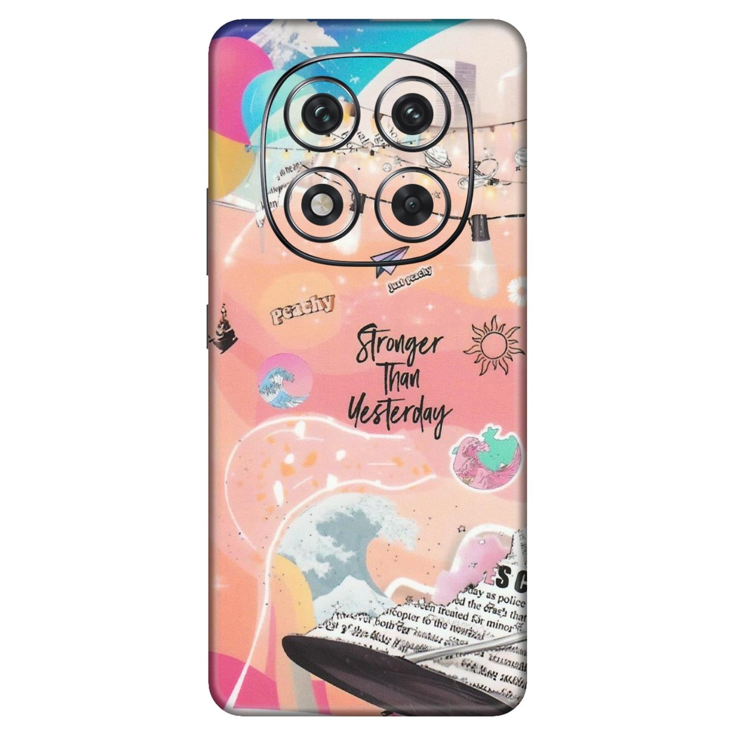 Xiaomi Redmi Phone Skins (All Models) - Stronger Then Yesterday - Matte Finish (M-128) Redmi Note 14 Pro 5G