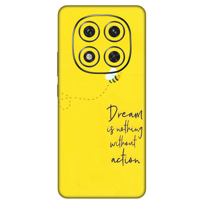 Xiaomi Redmi Phone Skins (All Models) - Dream Is Nothing Without Action - Matte Finish (M-138) Redmi Note 14 Pro 5G