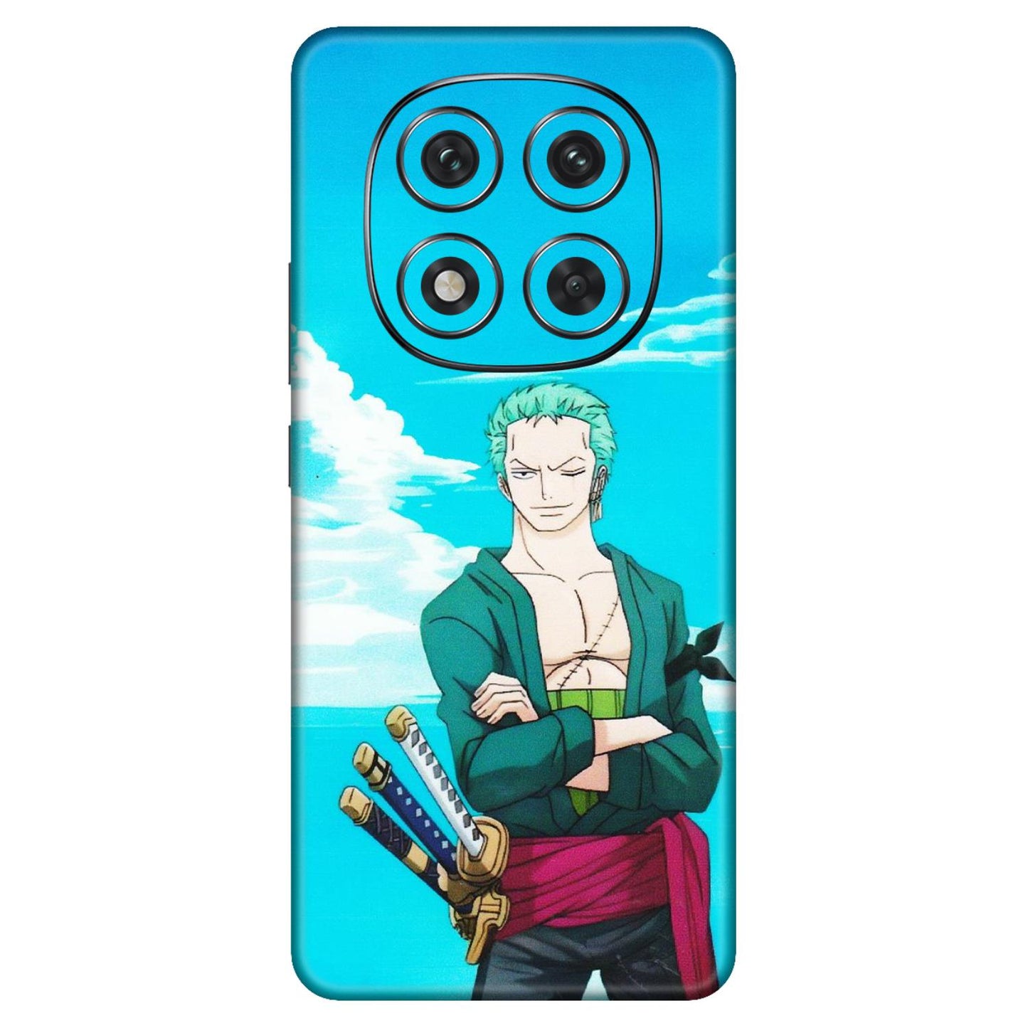 Xiaomi Redmi Phone Skins (All Models) - Cool Swordman Zoro Anime - Matte Finish (M-143) Redmi Note 14 Pro 5G