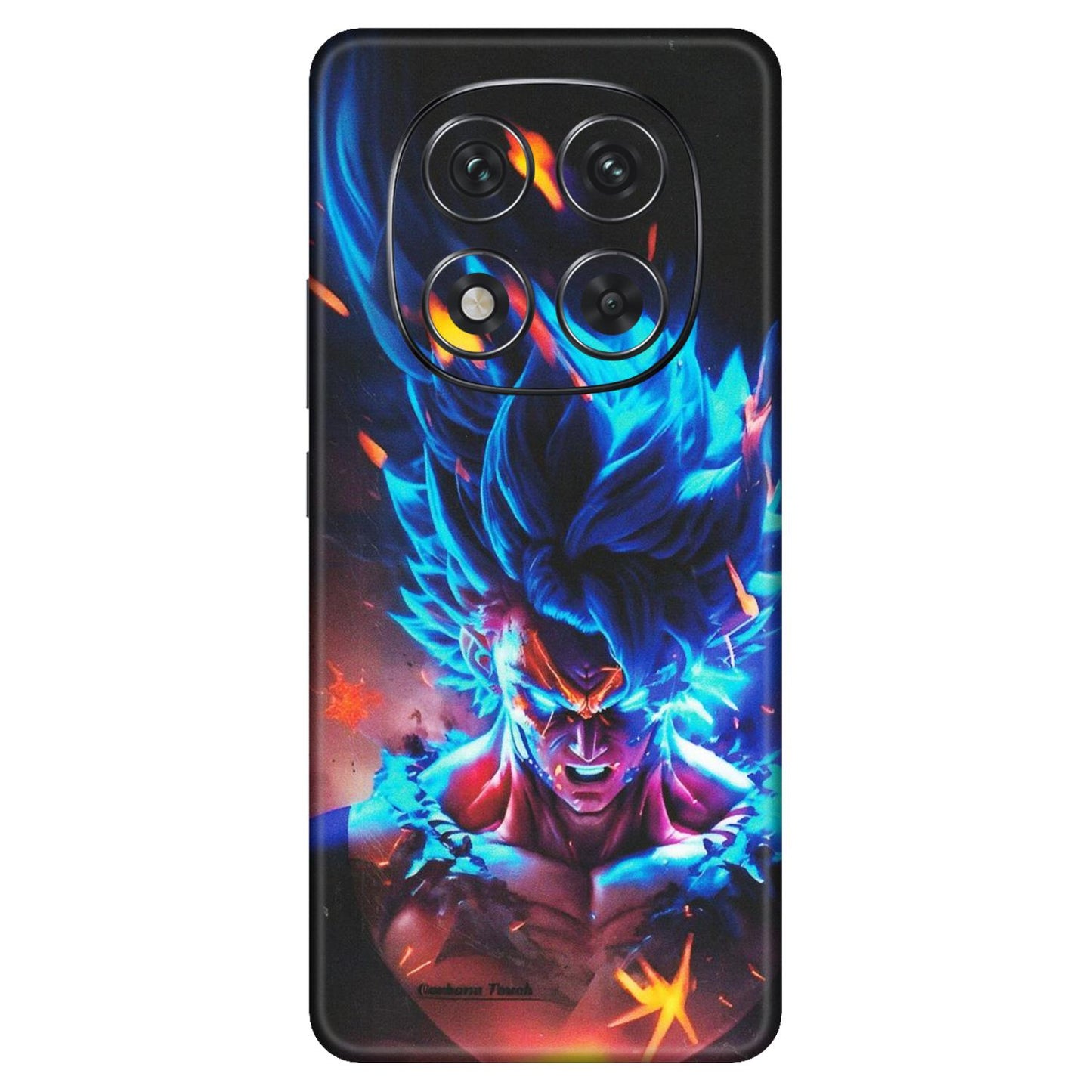 Xiaomi Redmi Phone Skins (All Models) - Angry Goku Dragon Ball Anime - Matte Finish (M-150) Redmi Note 14 Pro 5G