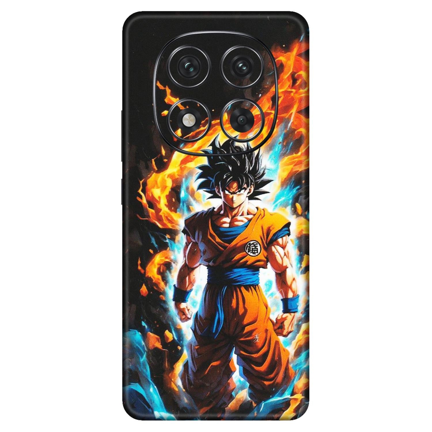 Xiaomi Redmi Phone Skins (All Models) - Goku Transformation Anime - Matte Finish (M-159) Redmi Note 14 Pro 5G