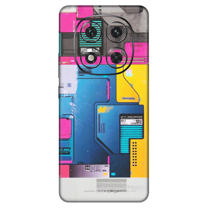 Xiaomi Redmi Phone Skins (All Models) - Colourfull Motherboard Internals - Matte Finish (M-55) Redmi Note 14 Pro 5G