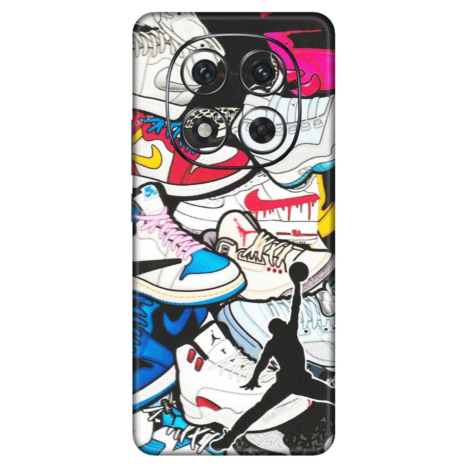Xiaomi Redmi Phone Skins (All Models) - Jordan Sneakers Fan - Matte Finish (M-80) Redmi Note 14 Pro 5G