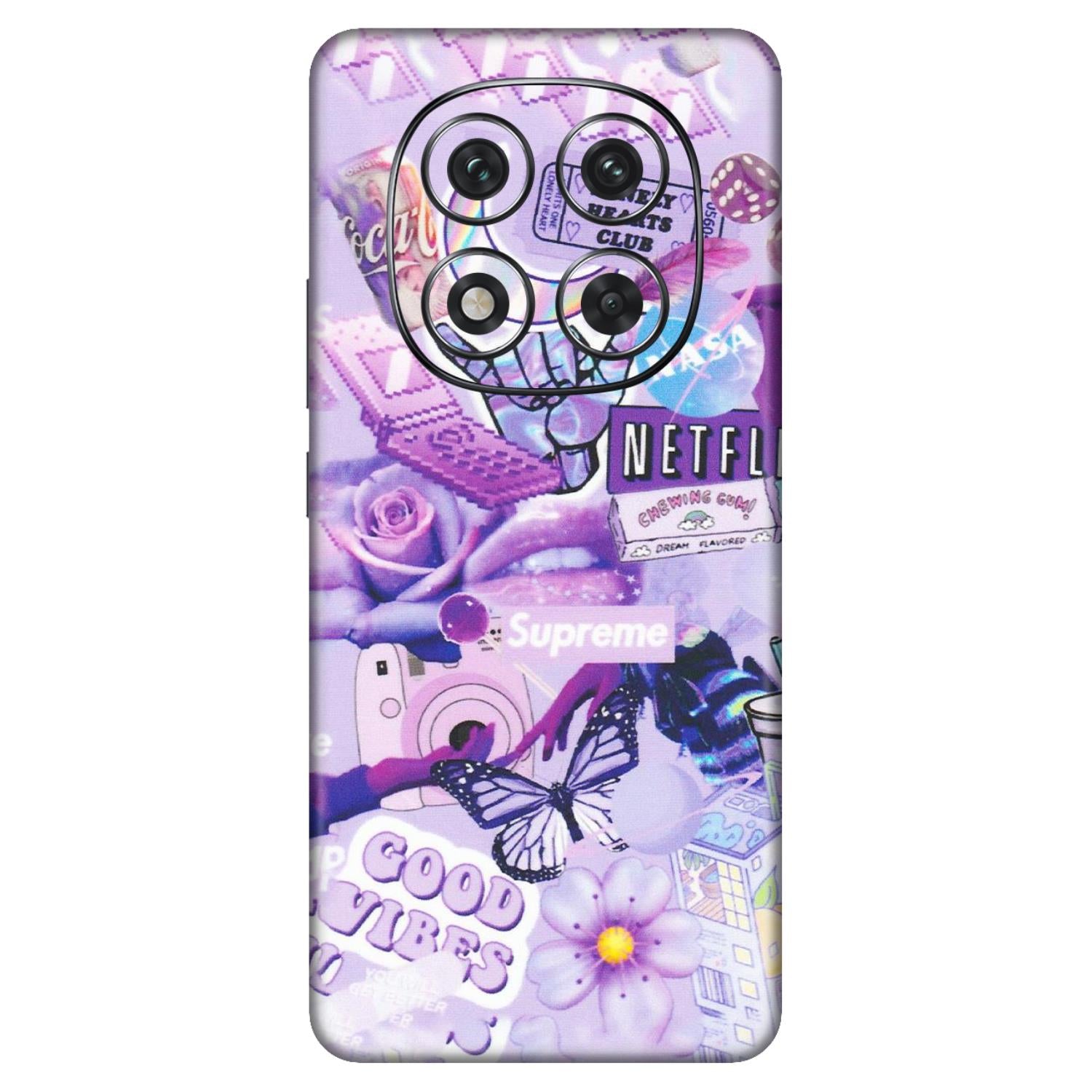 Xiaomi Redmi Phone Skins (All Models) - Supreme Purple Magic - Matte Finish (M-88) Redmi Note 14 Pro 5G