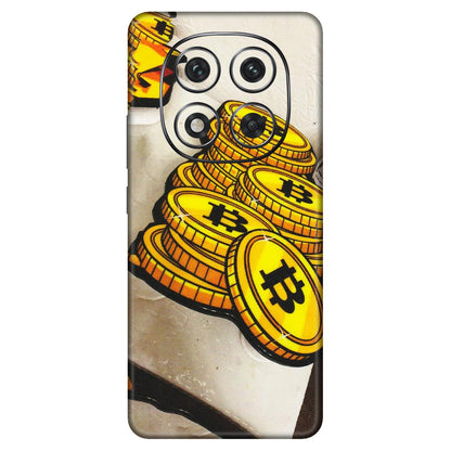 Xiaomi Redmi Phone Skins (All Models) - Billionaire Bitcoin Collection - Matte Finish (M-92) Redmi Note 14 Pro 5G