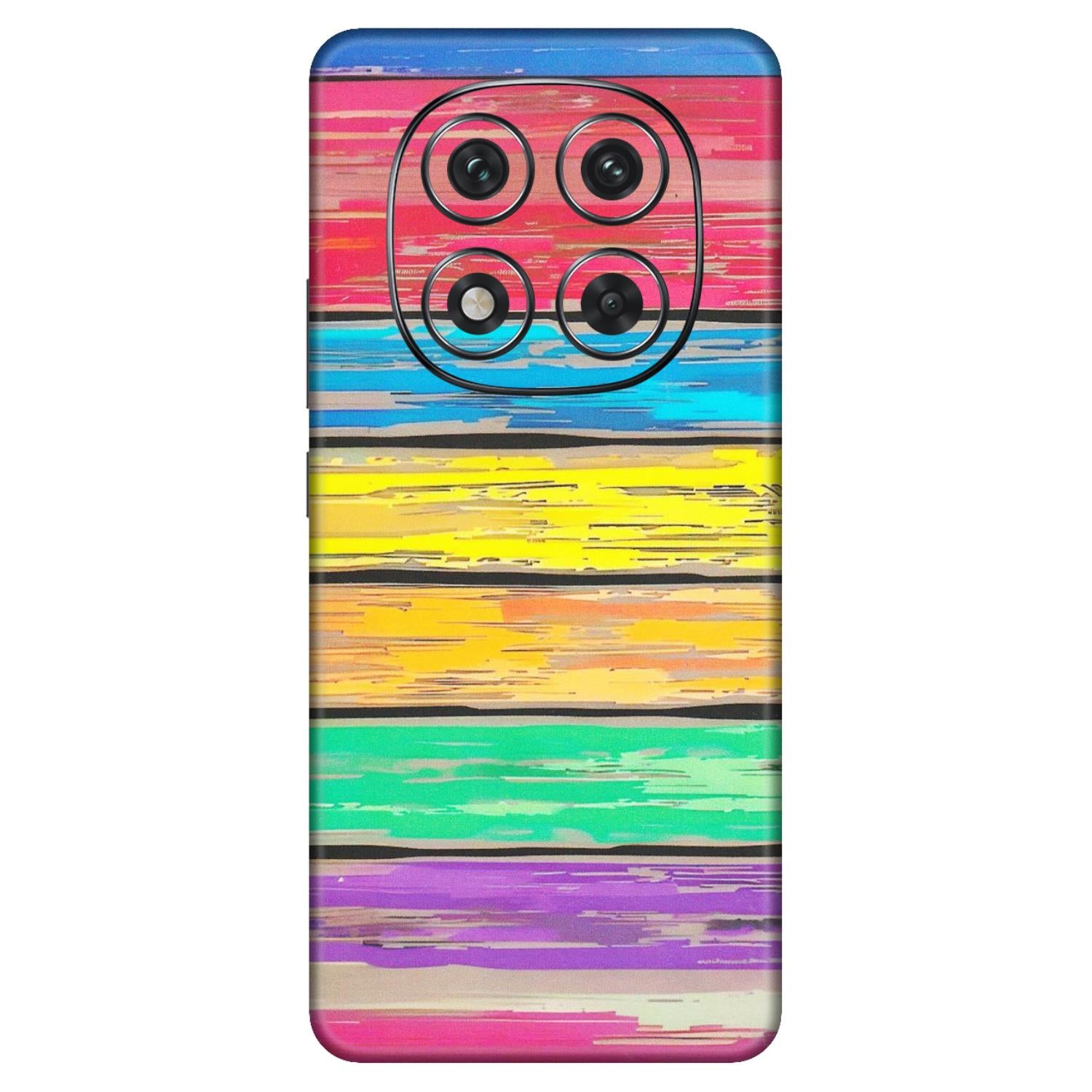 Xiaomi Redmi Phone Skins (All Models) - Multi Colour Wooden Wall - Matte Finish (M-96) Redmi Note 14 Pro 5G
