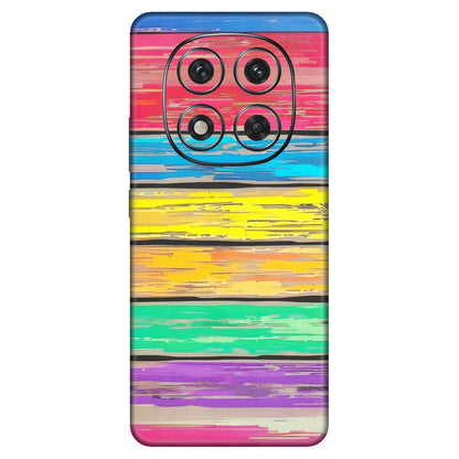 Xiaomi Redmi Phone Skins (All Models) - Multi Colour Wooden Wall - Matte Finish (M-96) Redmi Note 14 Pro 5G