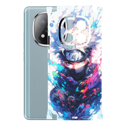 Xiaomi Redmi Phone Skins (All Models) - Naruto Face Mask - Matte Finish (M-03) Redmi Note 14 Pro Plus 5G