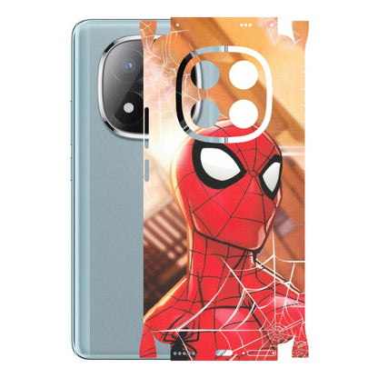 Xiaomi Redmi Phone Skins (All Models) - Spiderman Face New - Matte Finish (M-41) Redmi Note 14 Pro Plus 5G